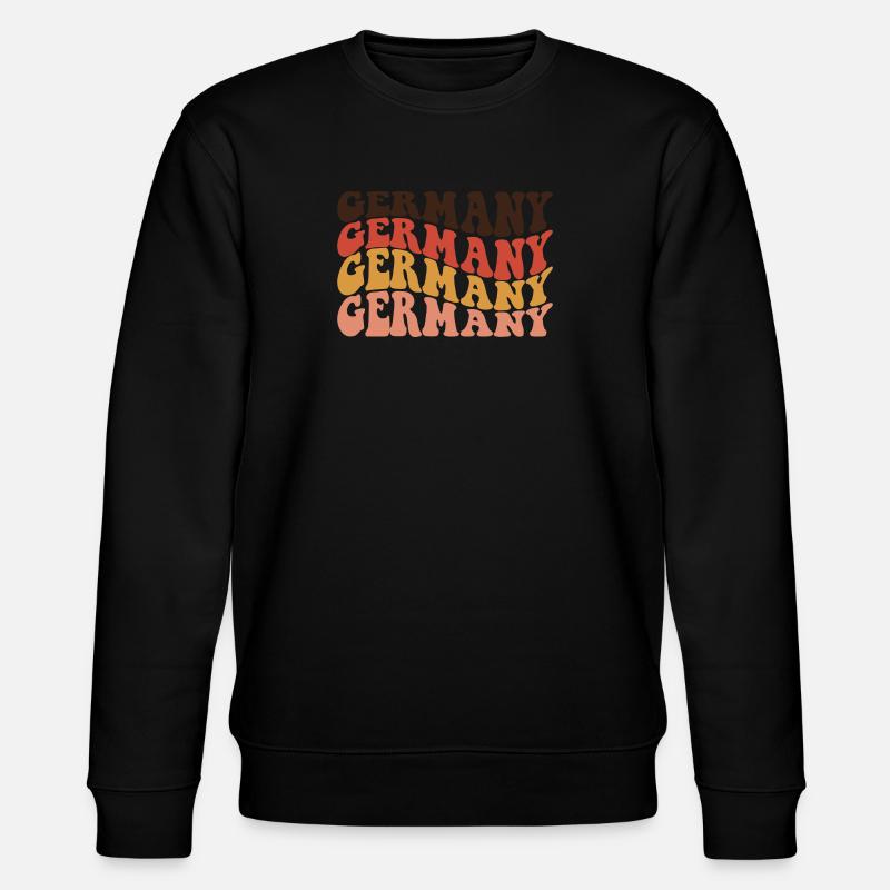 Germany - Stanley/Stella Unisex Bio-Sweatshirt CHANGER  - Schwarz