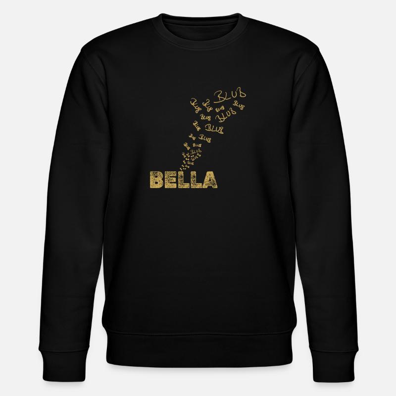 Bella en bateau - Sweat bio CHANGER Stanley/Stella Unisexe - noir
