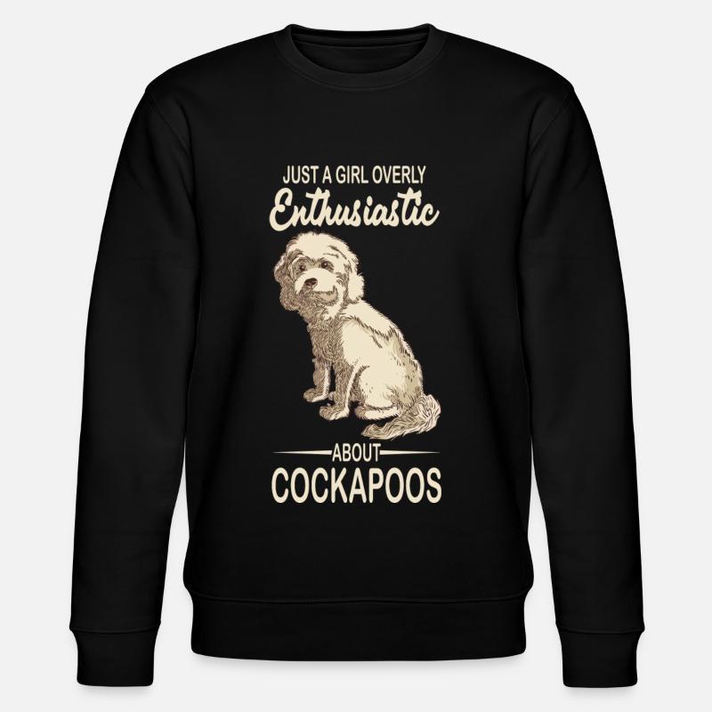 Cockapoo - Stanley/Stella CHANGER Unisex Organic Sweatshirt - black