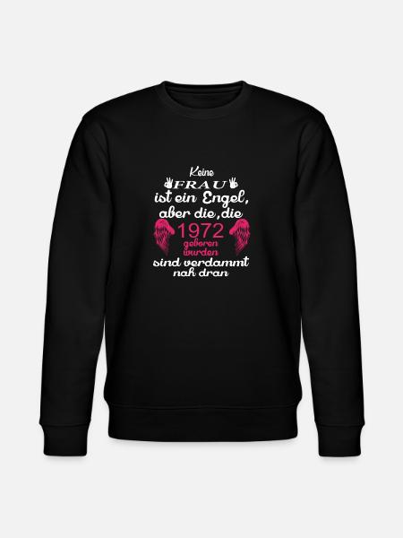 Frau Engel 1972 - Stanley/Stella Unisex Bio-Sweatshirt CHANGER - Schwarz