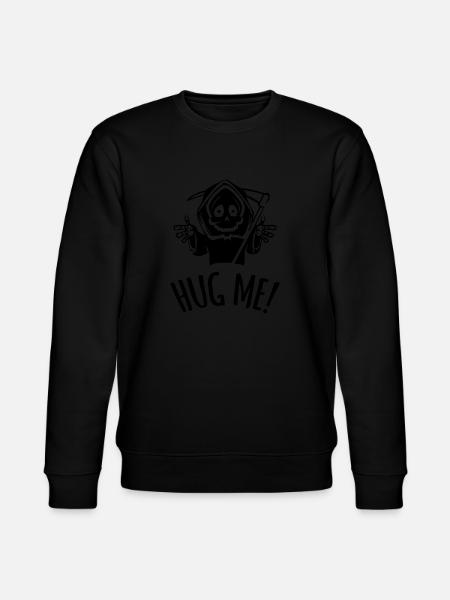 HUG ME ! - Stanley/Stella Unisex Bio-Sweatshirt CHANGER - Schwarz