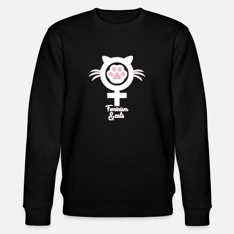 Chats de féminisme - Sweat bio CHANGER Stanley/Stella Unisexe - noir