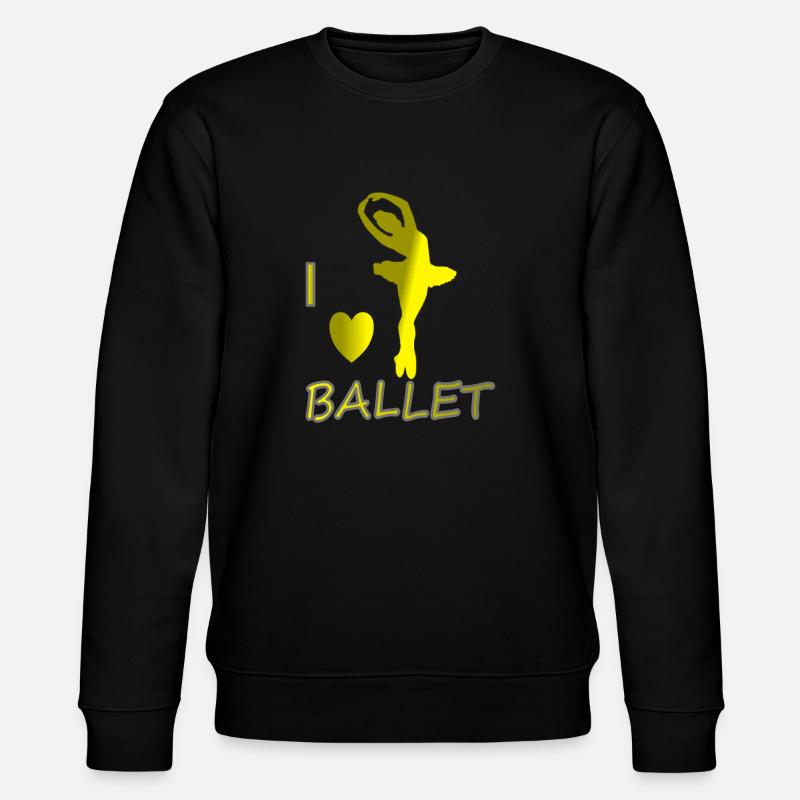 Ballet aunts ballet dancer - Stanley/Stella CHANGER Unisex Organic Sweatshirt - black