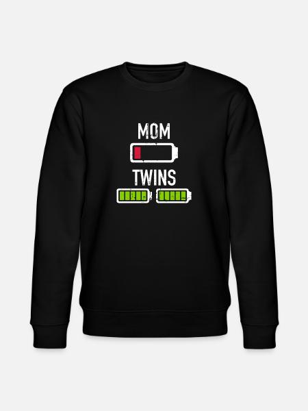 Twins - Stanley/Stella CHANGER Unisex Organic Sweatshirt - black