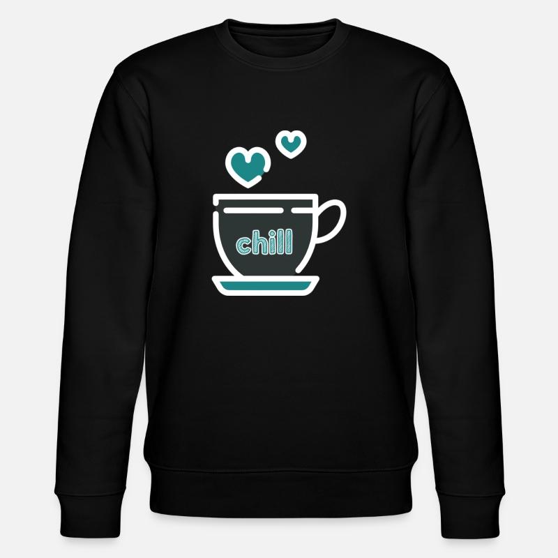 Chill - Stanley/Stella Unisex Bio-Sweatshirt CHANGER  - Schwarz