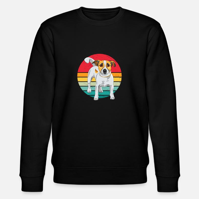 Jack Russel Terrier - Sweat bio CHANGER Stanley/Stella Unisexe - noir