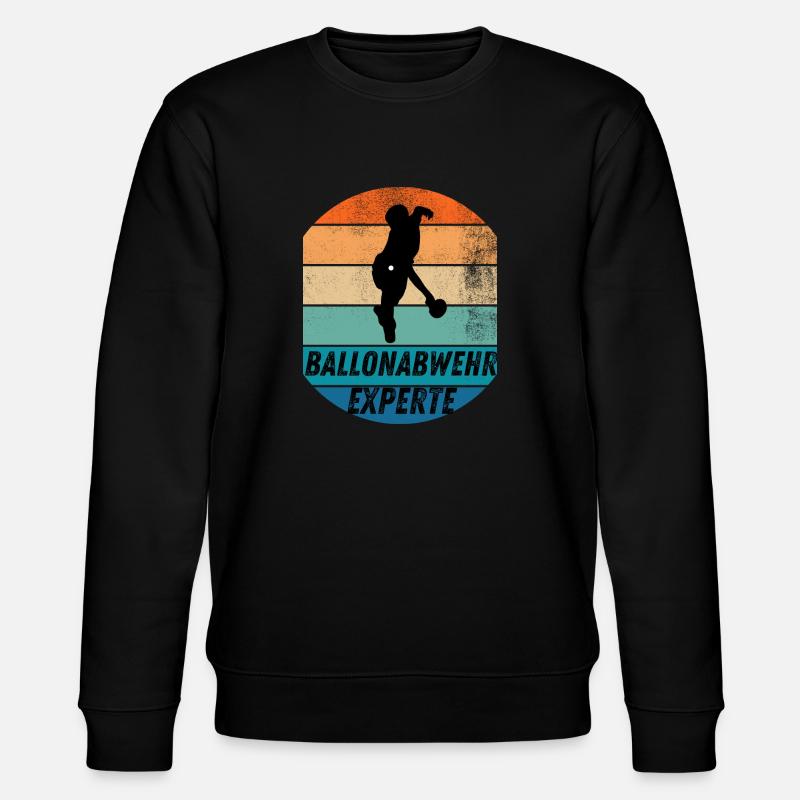Ballonabwehrexperte - Stanley/Stella Unisex Bio-Sweatshirt CHANGER  - Schwarz