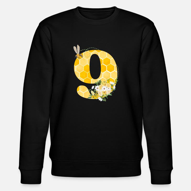 9e anniversaire abeille - Sweat bio CHANGER Stanley/Stella Unisexe - noir