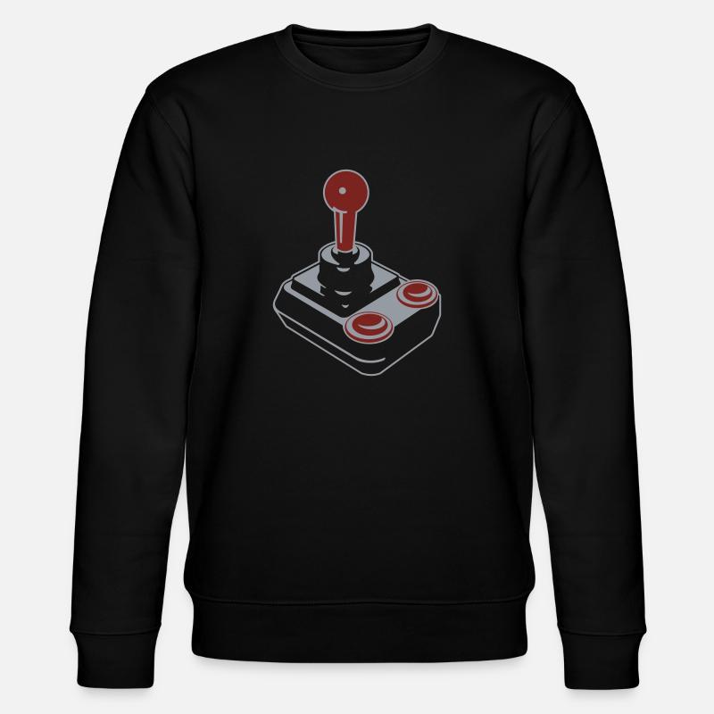Joystick (b2a) - Stanley/Stella Unisex Bio-Sweatshirt CHANGER  - Schwarz