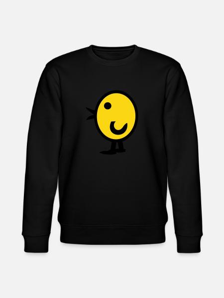 Duck, chicken, chick - Stanley/Stella CHANGER Unisex Organic Sweatshirt - black