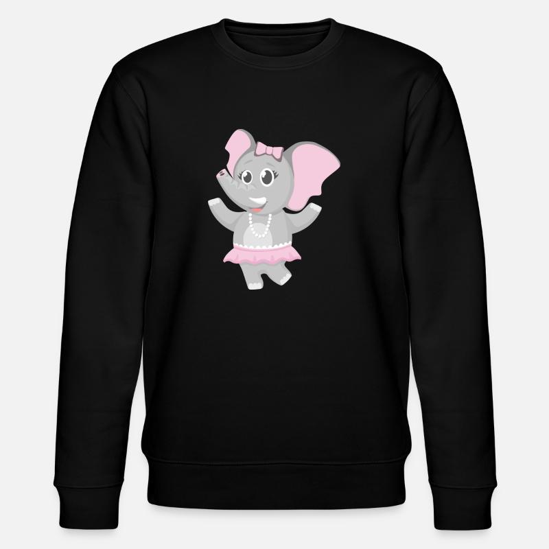 elephant éléphant mammut animal animaux10 - Sweat bio CHANGER Stanley/Stella Unisexe - noir