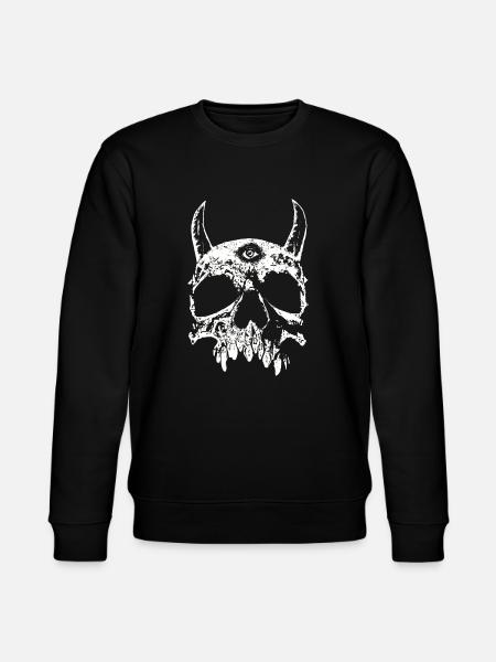 The devil sees everything - Stanley/Stella CHANGER Unisex Organic Sweatshirt - black