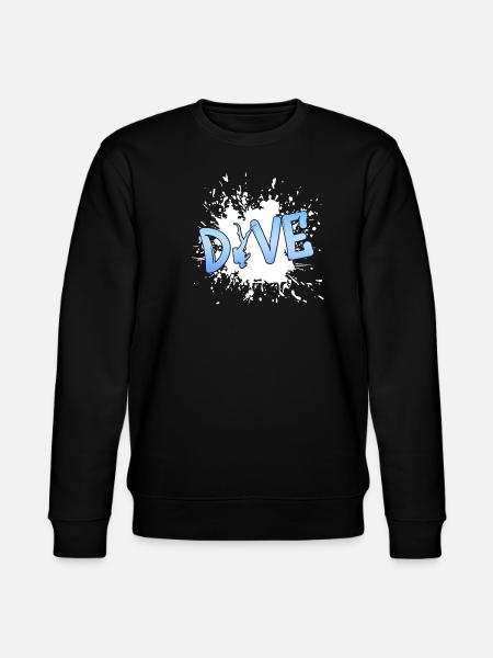 Dive Tauchen Scuba - Stanley/Stella Unisex Bio-Sweatshirt CHANGER - Schwarz