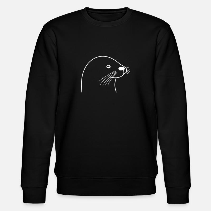 loutre - Sweat bio CHANGER Stanley/Stella Unisexe - noir