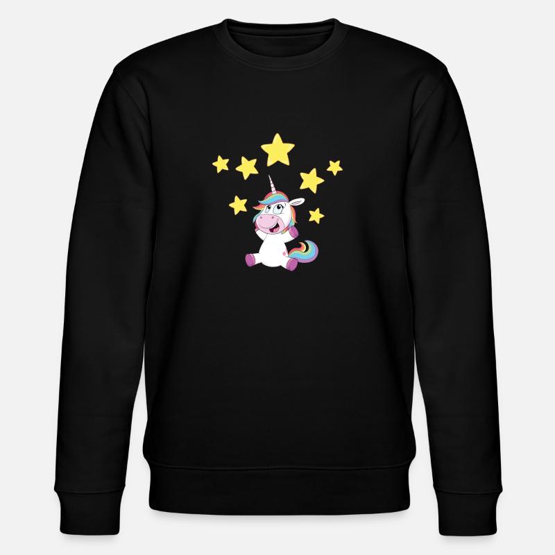 licorne - Sweat bio CHANGER Stanley/Stella Unisexe - noir