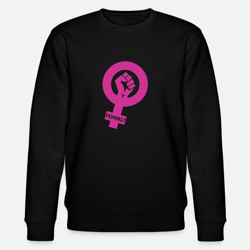 Féministe comme un cadeau - Sweat bio CHANGER Stanley/Stella Unisexe - noir