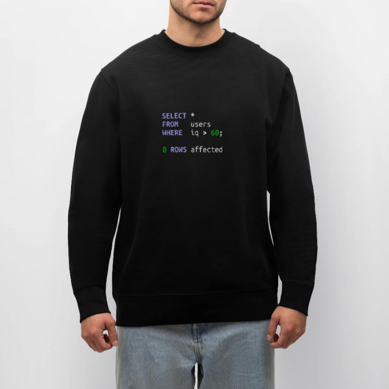 Software Developer SQL Coder Geek Gift Stanley/Stella CHANGER Unisex Organic Sweatshirt