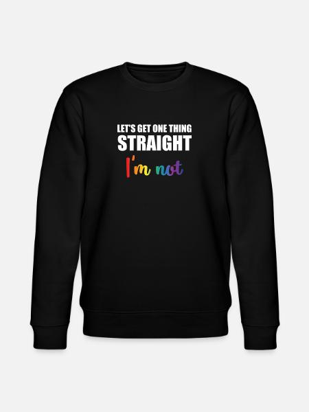 Gay - Gay - Gay Pride - Gift - Pride - Stanley/Stella CHANGER Unisex Organic Sweatshirt - black