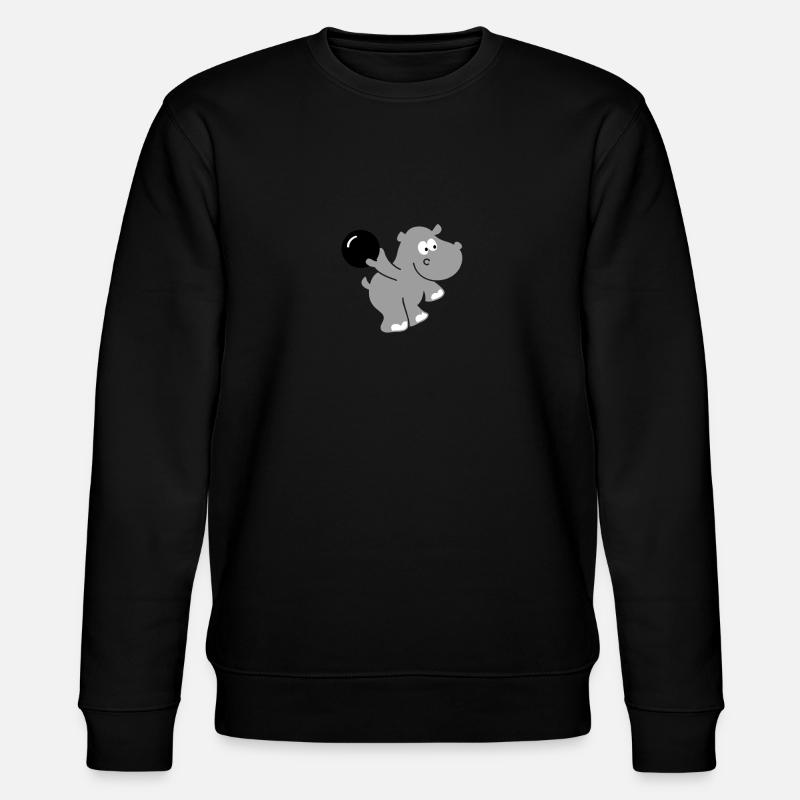 Bowling Hippo - Bowling Hippo cadeau - Sweat bio CHANGER Stanley/Stella Unisexe - noir