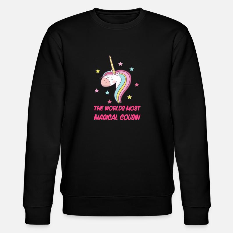 les mondes cousine plus magique - Sweat bio CHANGER Stanley/Stella Unisexe - noir
