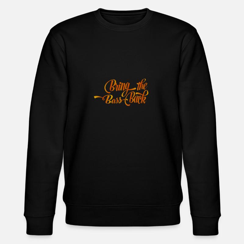 Ramenez la basse - Sweat bio CHANGER Stanley/Stella Unisexe - noir