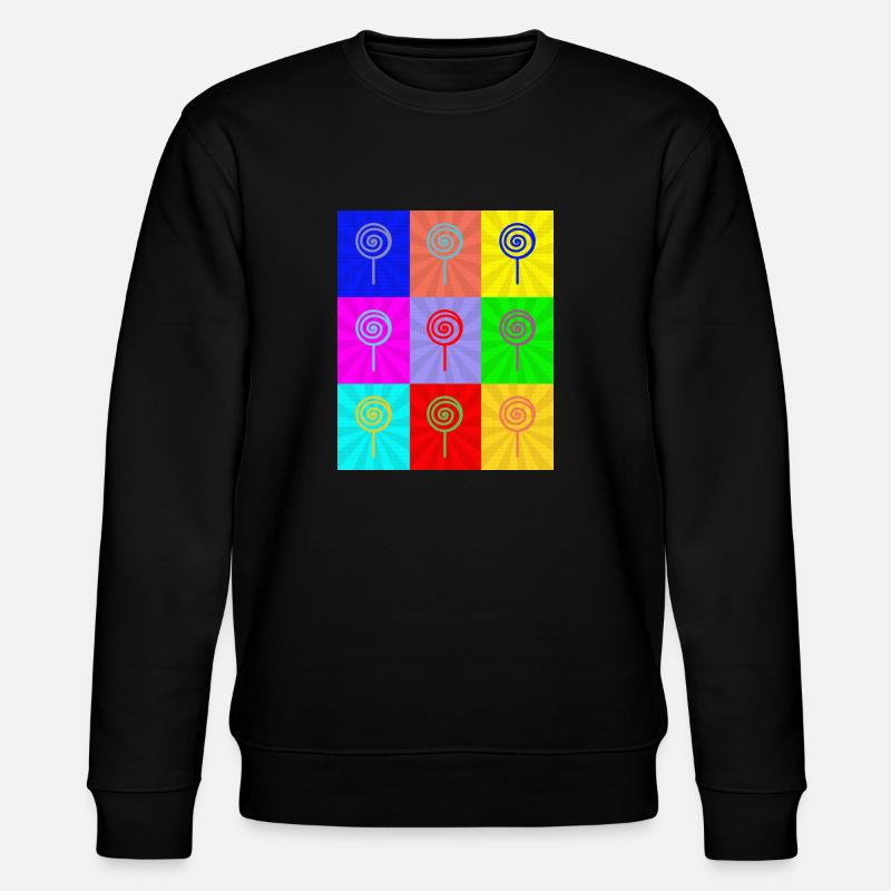 Pop Art - Sweat bio CHANGER Stanley/Stella Unisexe - noir