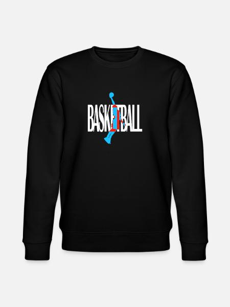 Basketball Gift Basketballer Basketballer - Stanley/Stella CHANGER Unisex Organic Sweatshirt - black