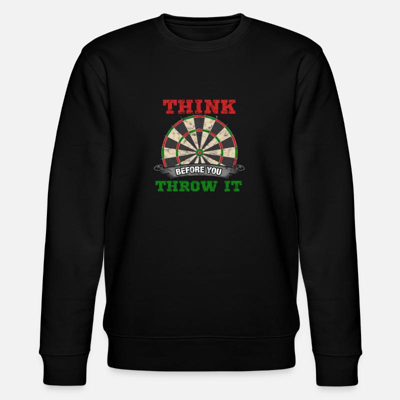 Fléchettes - Dartboard - Cadeau - Sweat bio CHANGER Stanley/Stella Unisexe - noir