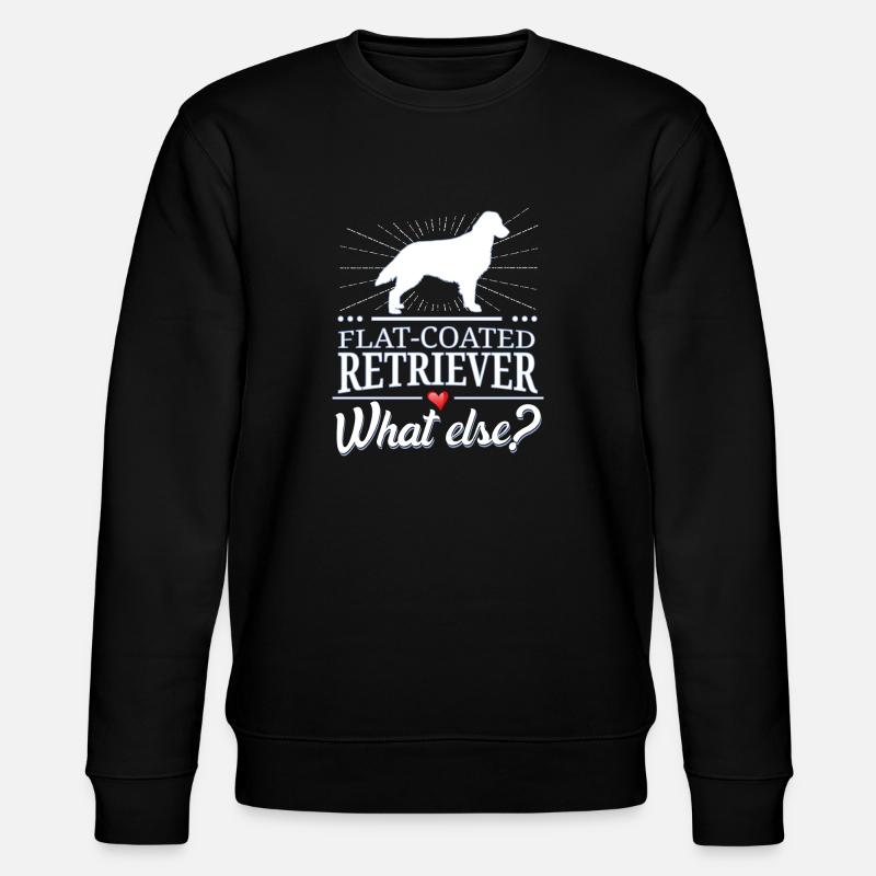 Flat-Coated Retriever quoi d'autre? - Sweat bio CHANGER Stanley/Stella Unisexe - noir