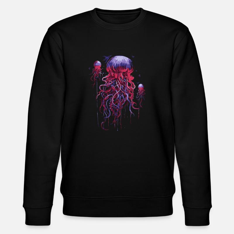 Méduse - Sweat bio CHANGER Stanley/Stella Unisexe - noir