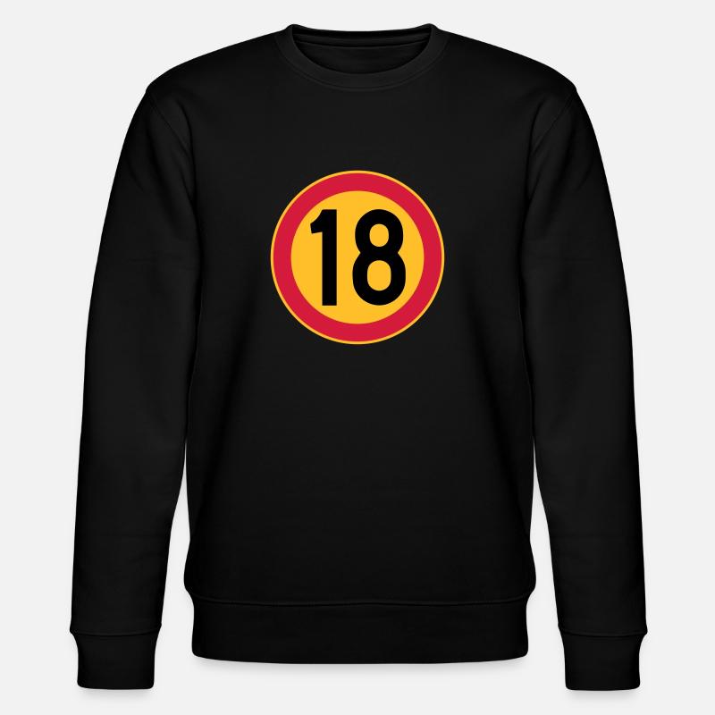 18 limite de vitesse - Sweat bio CHANGER Stanley/Stella Unisexe - noir