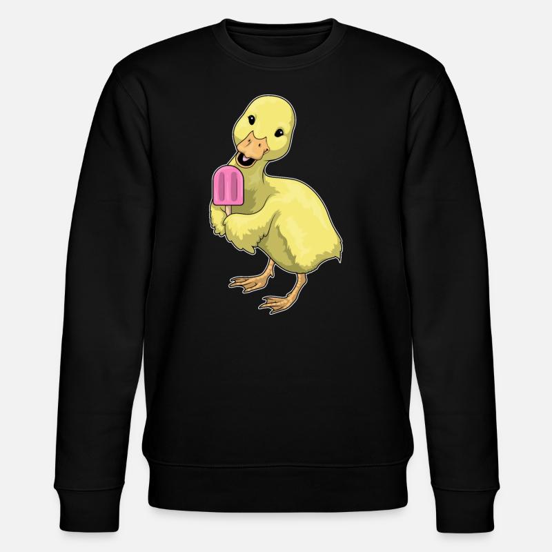 Duck Popsicles - Stanley/Stella CHANGER Unisex Organic Sweatshirt - black