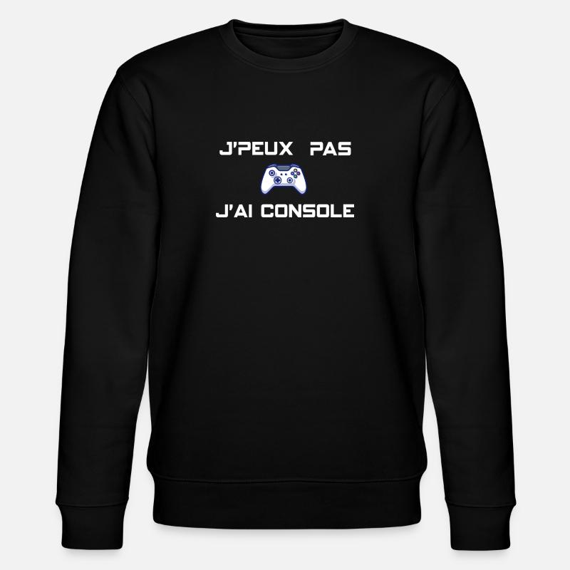 J'peux pas j'ai console - Sweat bio CHANGER Stanley/Stella Unisexe - noir