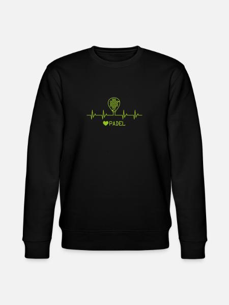 padel beat v2 - Stanley/Stella CHANGER Unisex Organic Sweatshirt - black