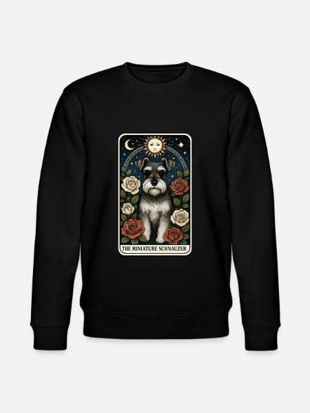 Zwergschnauzer - Stanley/Stella Unisex Bio-Sweatshirt CHANGER - Schwarz