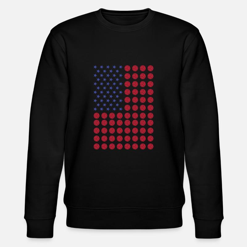 Sport Us Flag Volleyball - Sweat bio CHANGER Stanley/Stella Unisexe - noir