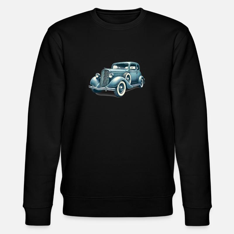 Oldtimer Oldtimer Illustration - Stanley/Stella Unisex Bio-Sweatshirt CHANGER  - Schwarz
