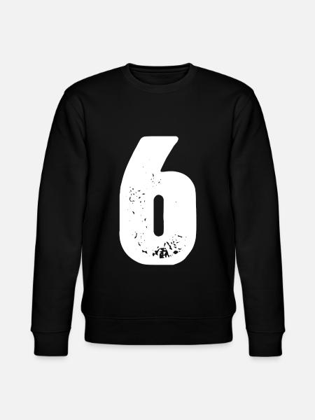 Maillot 6 numéros - Sweat bio CHANGER Stanley/Stella Unisexe - noir