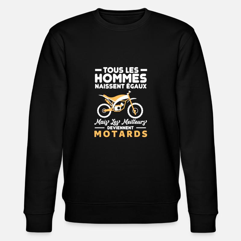 Humour motards - Sweat bio CHANGER Stanley/Stella Unisexe - noir