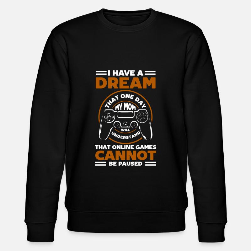 Contrôleur Nerd Console Gambler - Sweat bio CHANGER Stanley/Stella Unisexe - noir