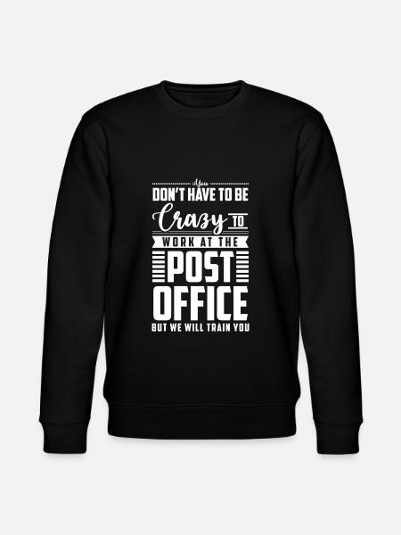 Postman work - Stanley/Stella CHANGER Unisex Organic Sweatshirt - black