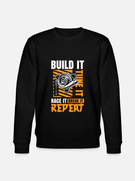 Tuner Mechanic Screwdriver High Gloss - Stanley/Stella CHANGER Unisex Organic Sweatshirt - black