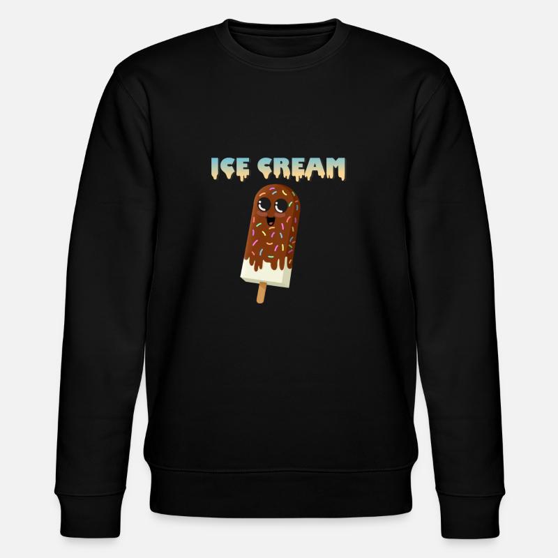 Eis am Stiel - Stanley/Stella Unisex Bio-Sweatshirt CHANGER  - Schwarz
