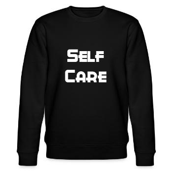 self care self love - Sweat bio CHANGER Stanley/Stella Unisexe - noir - Devant - Nik (191cm) & Marisol (170cm)