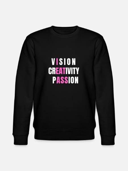 Funny printed tops - Stanley/Stella Unisex Bio-Sweatshirt CHANGER  - Schwarz
