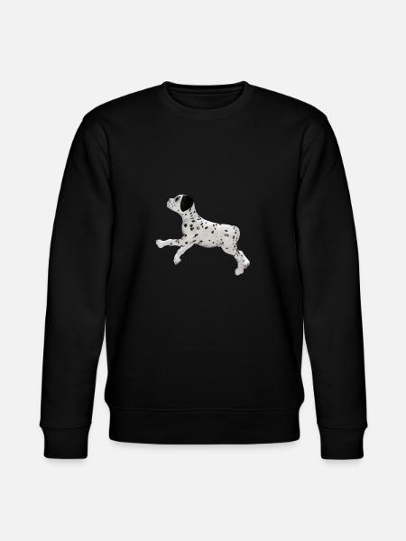 Dog Dalmatian puppy - Stanley/Stella CHANGER Unisex Organic Sweatshirt - black
