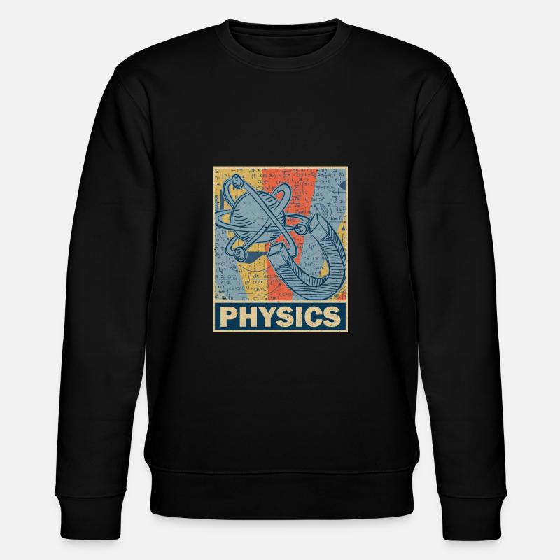 physics - Stanley/Stella CHANGER Unisex Organic Sweatshirt - black