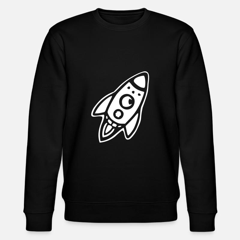 fusée - Sweat bio CHANGER Stanley/Stella Unisexe - noir