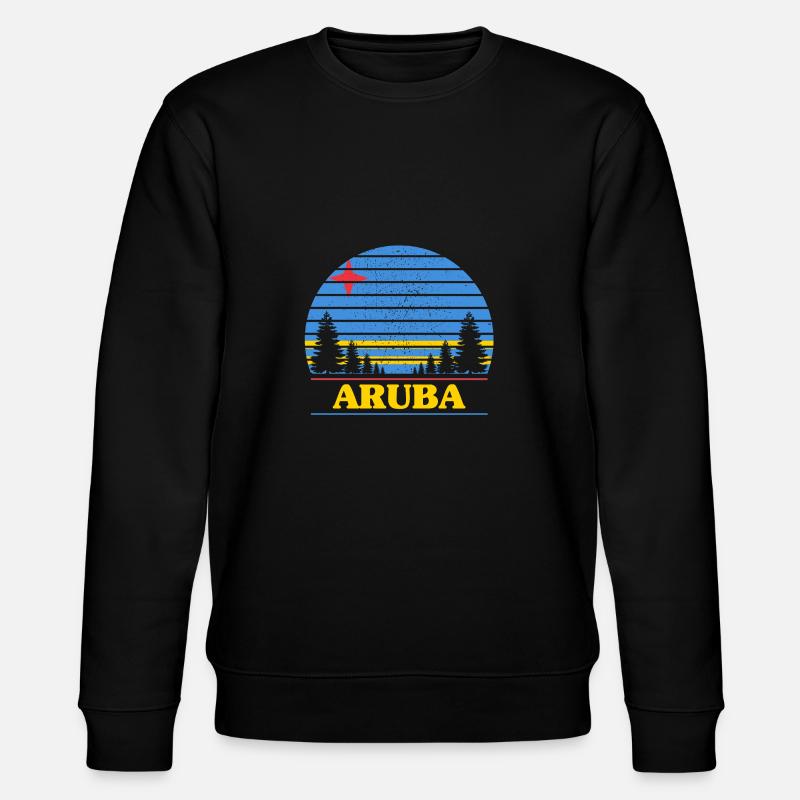 Aruba - Sweat bio CHANGER Stanley/Stella Unisexe - noir