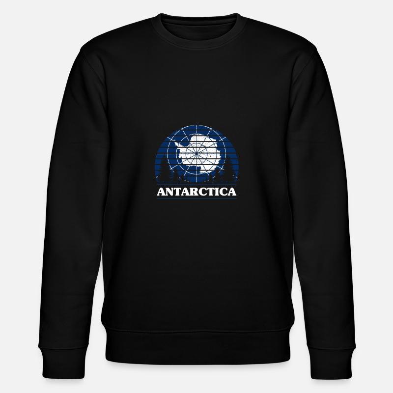Antarctic - Stanley/Stella CHANGER Unisex Organic Sweatshirt - black